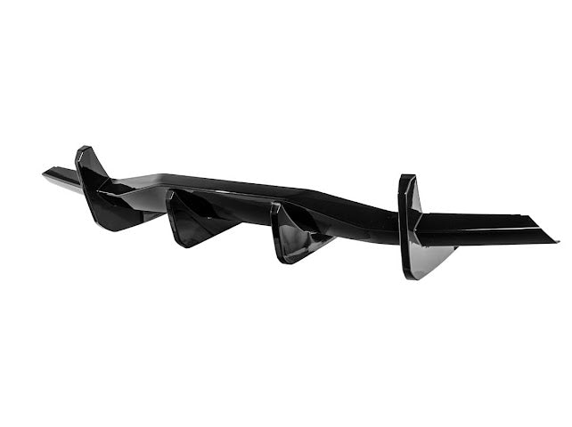 2020-Up Corvette C8 STINGRAY & Z51 | CARBON FLASH 3Pcs Rear Bumper *ADD-ON* Diffuser Lip